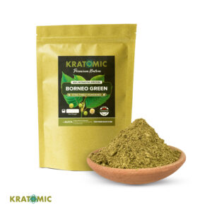 Borneo Green Nano Kratom (Mitragyna speciosa) - Bladeren in poedervorm uit Indonesië