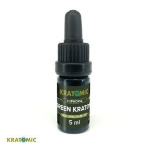 Groene Kratom Tinctuur - Euforie - Volledig Spectrum 5:1 - 5ml