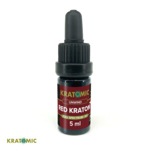 Rode Kratom Tinctuur - Relax - Volledig Spectrum 5:1 - 5ml