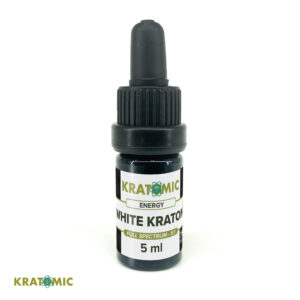Witte Kratom Tinctuur - Energie - Volledig Spectrum 5:1 - 5ml